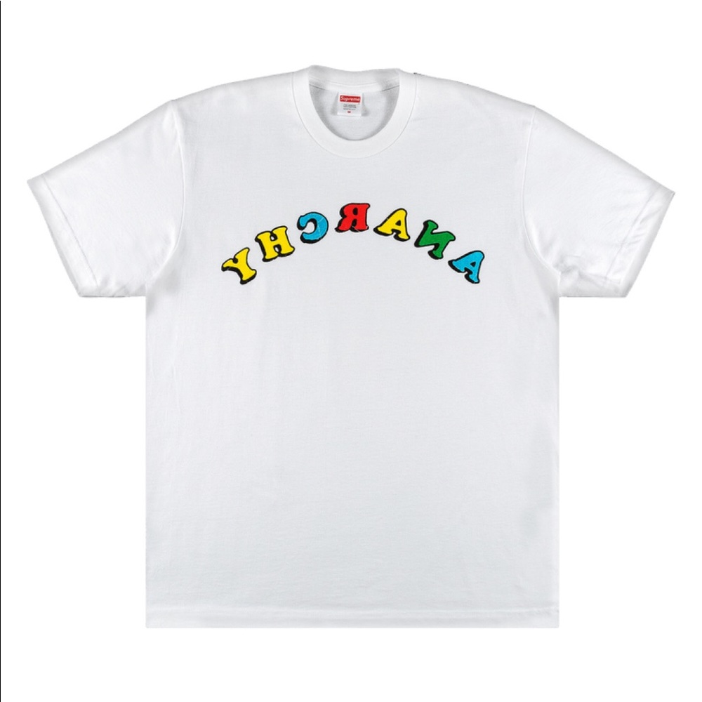 Supreme Jamie Reid Anarchy Tee M